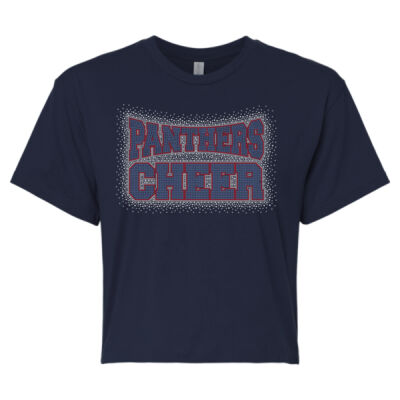 Panthers Cheer - Women's Ideal Crop Top Thumbnail