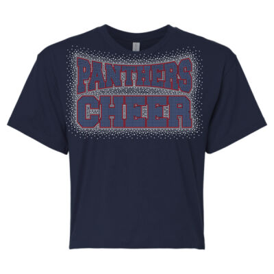 Panthers Cheer - Girls Crop Top Thumbnail