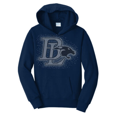 Logo with Optional Sleeves and Hood - Youth Fan Favorite Fleece Pullover Hooded Sweatshirt Thumbnail
