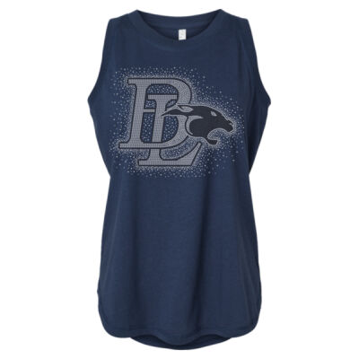 Logo with Cheer - Women's Relaxed Fine Jersey Tank Thumbnail
