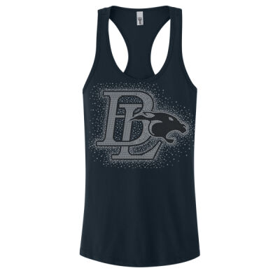 Logo with Panthers - Women's Ideal Racerback Tank Thumbnail